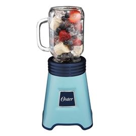 Set of 3 Oster Ball Personal Blender, Blue with Bonus Blending Cup
