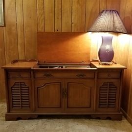 RCA Record Player with AM/FM Radio and 8 Track Player.  Great Sound!