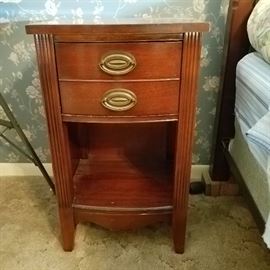 Antique Mahogany Night Stand by Dixie Furniture