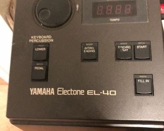 Partial keyboard of organ