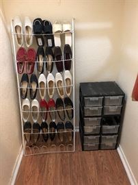 Ladies' shoes - mostly 7 1/2 mediums, some never worn