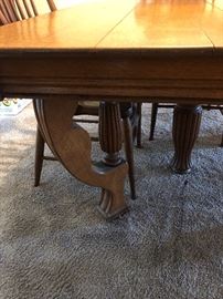 Beautiful center post and table leg