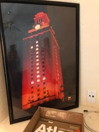 UT Tower in Austin poster