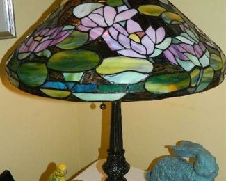 Several Stained Glass Lamps