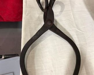 Antique Ice Tongs
