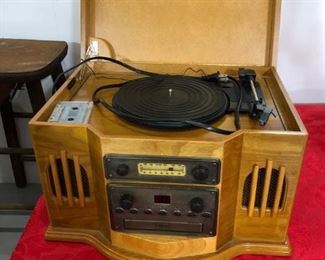 Vintage RadioCassette PlayerPhonograph