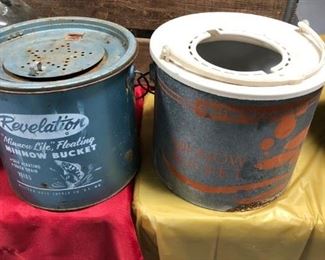 Vintage Minow Buckets