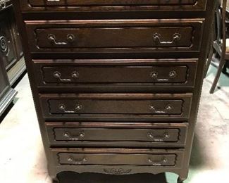 Six drawer country French chest