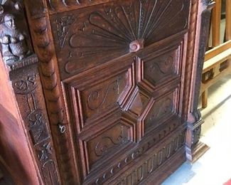 Carved cabinet