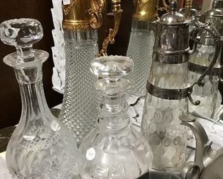 Decanters & claret jugs