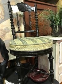 Victorian dressing chair