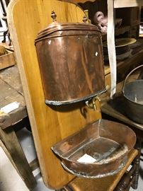 Copper water font