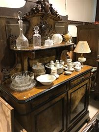 Walnut sideboard