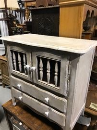 Painted French chest