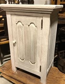 Painted rustic cabinet
