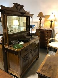 Art Nouveau sideboard