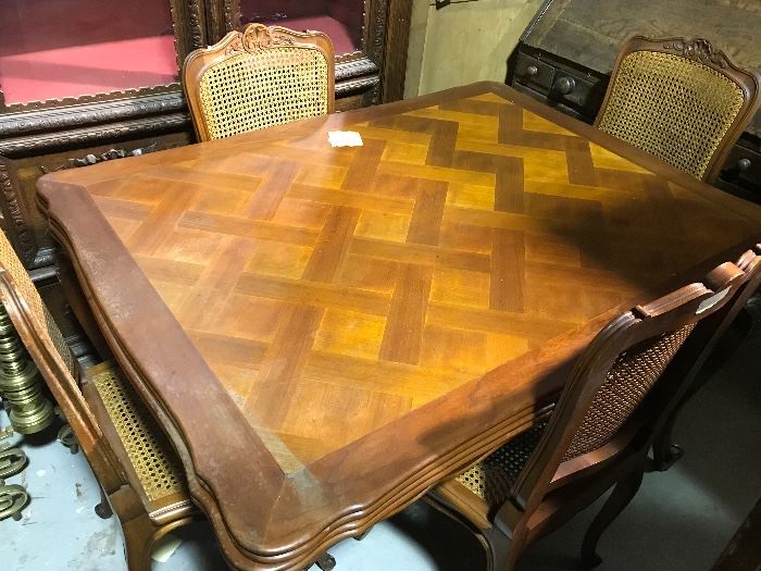 Country French dining suites