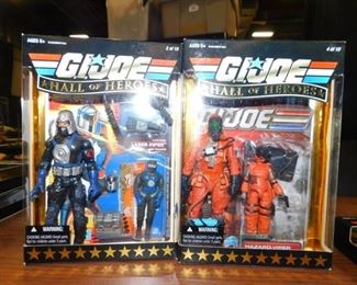 collection of custom GI Joe action figures 