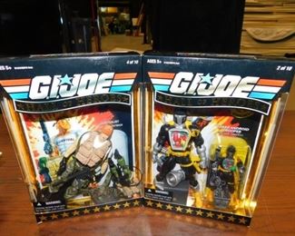 collection of custom GI Joe action figures 
