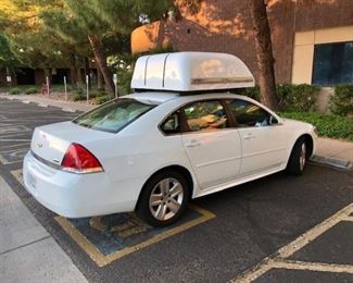 2011 Chevy Impala w/ Braun Chair Topper Handicap Equipped Sedan (Single Hand Controls). Allows handicapped or partially paralyzed people the independence to drive alone. 