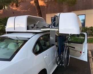 Braun Chair Topper w/ Wheelchair