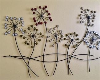 39" x 28" Metal Wall Art 