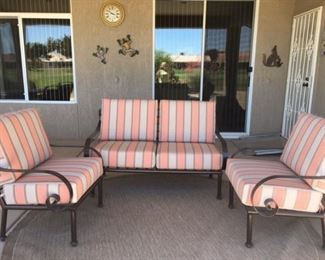 Wrought Iron Patio Seating