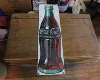 Porcelain Coca Cola Sign(Newer)
