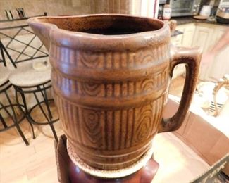 Stoneware Pitcher