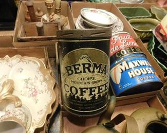 Old Coffee Cans(Berma and more)