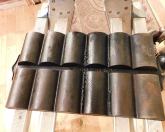 Two Old Cast Iron Muffin Pans