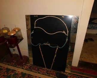 Neon Ice Cream Cone(Works)