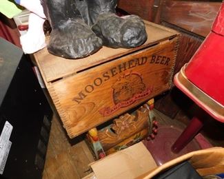 Moosehead Beer Crate