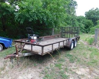 Dual Axle Trailer(Kaufman)