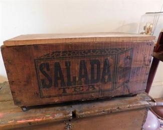 Old Salada Tea Crate
