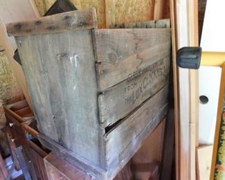 Early Lux Clocks Shipping Crate