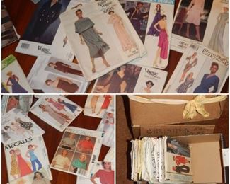 80S & 90S McCALL VOUGE SIMPLICITY PATTERNS
