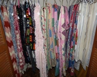 Table Cloths, Afgans, Quilt Tops, etc