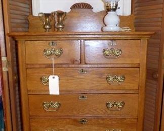 Antique Oak Chest