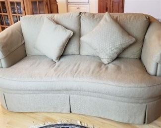 Ethan Allen Camel Hued Upholstered