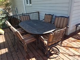 Cast Iron Nelson Outdoor Patio/Deck Set