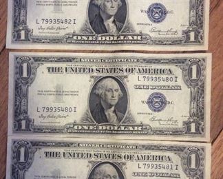 Lots of Collectible Currency and Silver Certificates