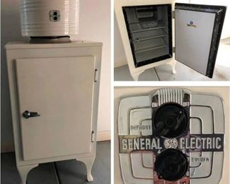 1927 - GE Monitor Top Refrigerator. Has been completely and professionally refurbished...a GEM!