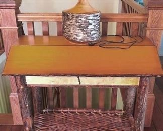 OLD HICKORY - Boot Desk ( Lamp Sold)