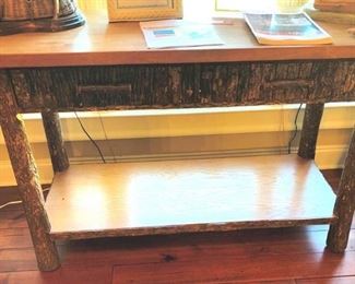 OLD HICKORY - what a versatile piece...a credenza...a serving table or sofa table. Can use most anywhere.