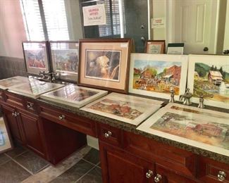 JOHN KOLLOCK art! MANY sold at Friday's sale