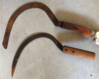 antique grass hook sickle(s)