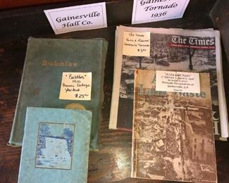 BIUBBLES: 1910 Year Book for Brenau College. Information about 1936 Tornado in Gainesville,GA