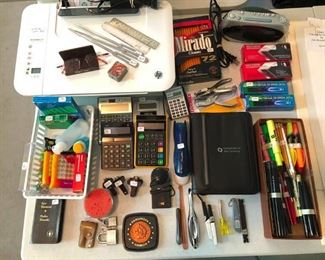 HP 2541 (Print, scan, copy) + misc office supplies