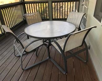 Outdoor furniture...also small table (not pictured)